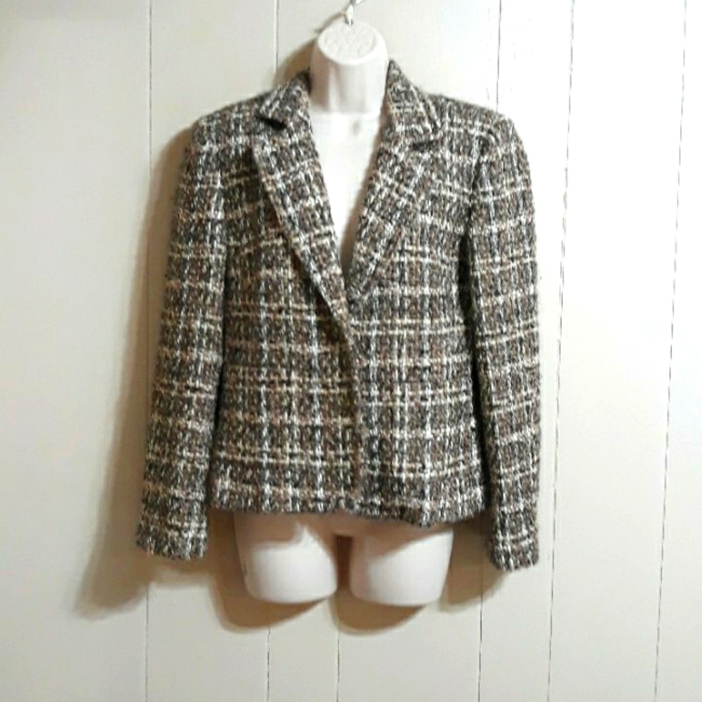 Rafaella Tweed Blazer
